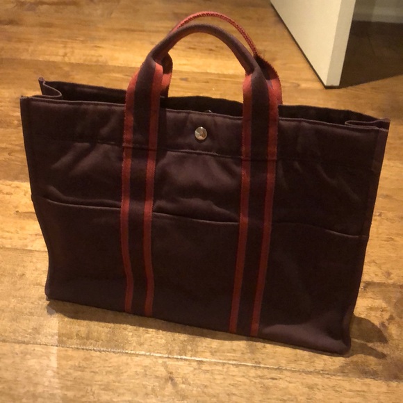 Authentic Vintage Hermes Fourre Tout in Large - Picture 1 of 3